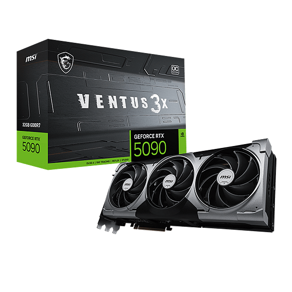 MSI GeForce RTX 5090 Ventus 3X OC 32GB GDDR7 DLSS4  Tarjeta Gráfica Nvidia