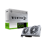 MSI GeForce RTX 5070 Ventus 2X OC White 12GB GDDR7 DLSS4  Blanca  Tarjeta Gráfica Nvidia