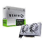 MSI GeForce RTX 5060 Ventus 2X OC White 8GB GDDR7 DLSS4  Blanca  Tarjeta Gráfica Nvidia