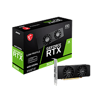 MSI GeForce RTX 3050 Low Profile OC 6GB GDDR6  Tarjeta Gráfica Nvidia