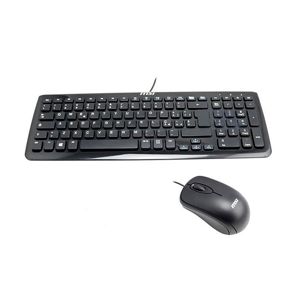 MSI Kit teclado y raton con cable  Teclado