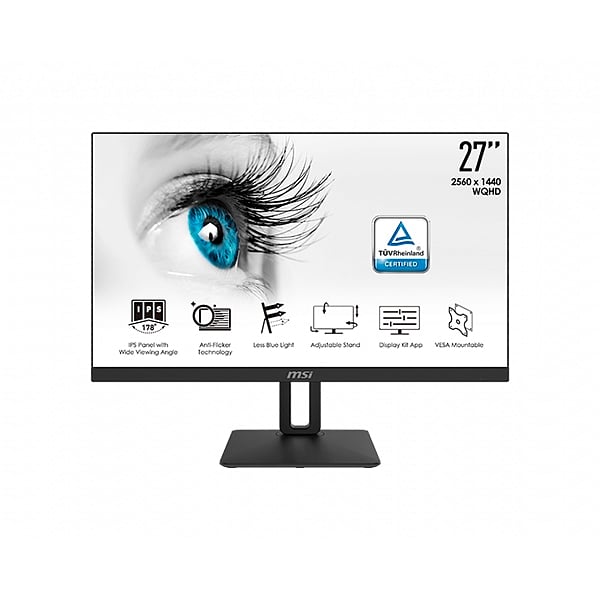 MSI PRO MP271QP 27 LED IPS WQHD  Monitor