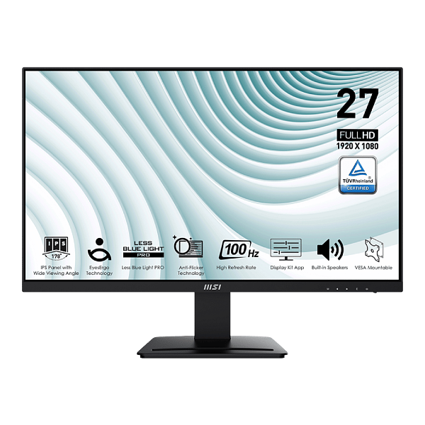 MSI PRO 27 MP273A LED IPS Full HD 100Hz FreeSync  Monitor