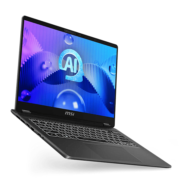 MSI Prestige 14 AI015ES  Portátil Intel Core Ultra 7 155H 32GB DDR5 1TB NVMe 14 Full HD Windows 11 Home