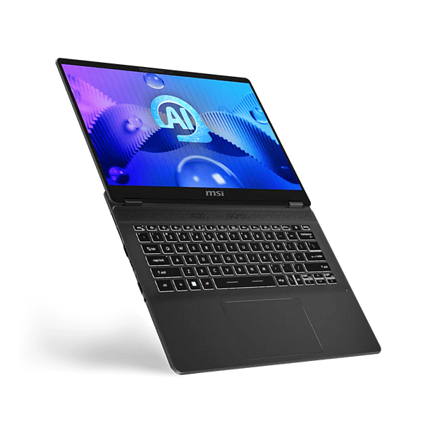 MSI Prestige 14 AI015ES  Portátil Intel Core Ultra 7 155H 32GB DDR5 1TB NVMe 14 Full HD Windows 11 Home