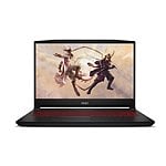 MSI Katana GF66 12UC456XES i5 Intel Core 12500H 16GB RAM 512GB SSD Nvidia Geforce RTX 3050 156 Full HD 144Hz FreeDOS  Portátil