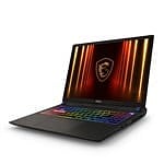 MSI Vector 16 HX AI A2XWIG099ES  Portátil Intel Core Ultra 9 275HX 32GB DDR5 1TB NVMe RTX5080 Windows 11 Home