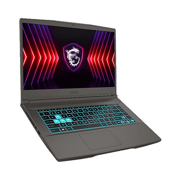 MSI Thin 15 B12UC1680XES  Portátil Intel Core i5 12450H 16GB DDR4 512GB NVMe RTX 3050 156 Full HD 144Hz FreeDOS