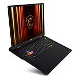 MSI Raider A18HX090XES  Portátil AMD Ryzen 9 9955HX3D 32GB DDR5 2TB NVMe RTX 5080 18 UHD 120Hz FreeDOS