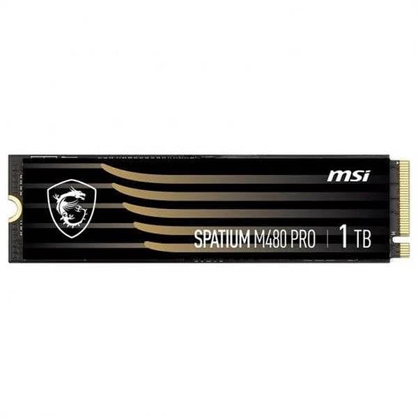 MSI Spatium M480 Pro 1TB  SSD M2 Gen4x4 NVMe