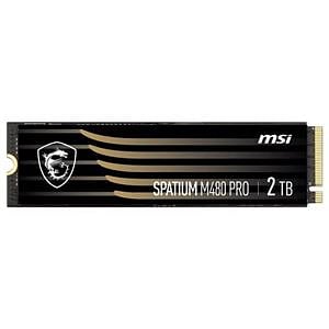 MSI Spatium M480 Pro 2TB  SSD M2 Gen4x4 NVMe