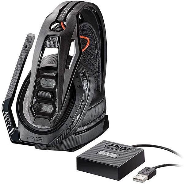 Nacon RIG 800 HS Black Wireless Auriculares