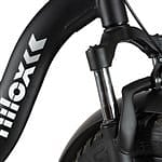 Nilox EBike X9  Bicicleta Eléctrica Plegable 20 6 Velocidades Negro