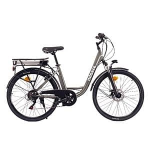 Nilox EBike J5 Plus  Bicicleta Eléctrica Urbana 26 6 velocidades