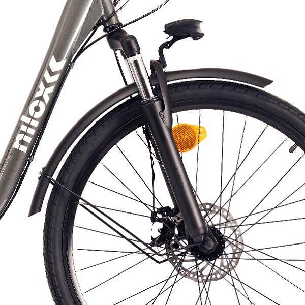 Nilox EBike J5 Plus  Bicicleta Eléctrica Urbana 26 6 velocidades