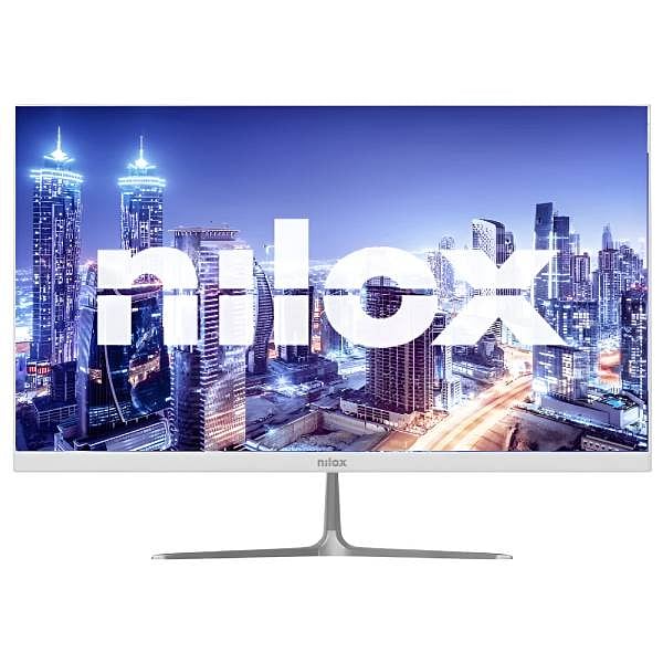 Nilox NXM24FHD01W  Monitor 24 Led Full HD 75Hz VA HDMI 4ms Blanco