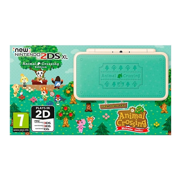 Nintendo New 2DS XL Verde ed Animal Crossing  Consola
