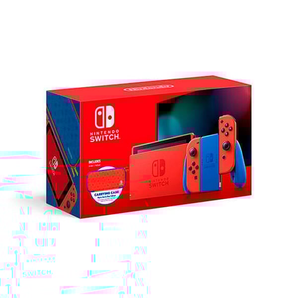 Nintendo Switch Edición Mario RojoAzul  Consola