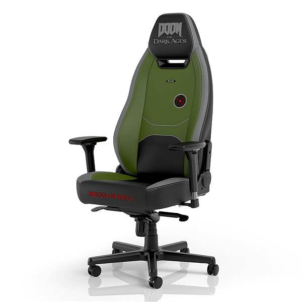 Noblechairs LEGEND DOOM The Dark Ages Edition  Silla ergonómica Cuero Reposabrazos 4D