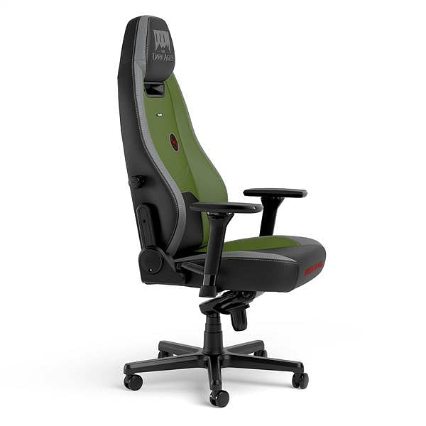 Noblechairs LEGEND DOOM The Dark Ages Edition  Silla ergonómica Cuero Reposabrazos 4D