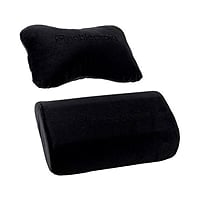 Noblechair set lumbar y cervical negro  Cojin