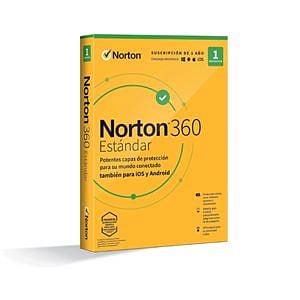 NORTON 360 STANDARD 10GB ES 1 USER 1 DEVICE 12MO