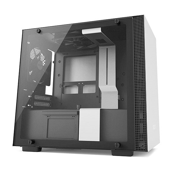 NZXT H200 con ventana negra  blanca  Caja