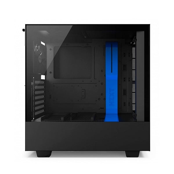 NZXT H500i con ventana negra  azul  Caja