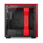 NZXT H700 con ventana negra  roja  Caja