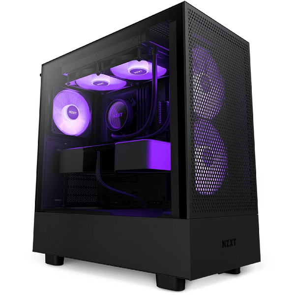 NZXT H5 Flow RGB  Caja ATX Cristal templado Negra