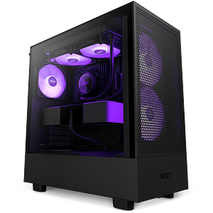 NZXT H5 Flow RGB  Caja ATX Cristal templado Negra