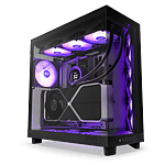 NZXT H6 Flow RGB  Caja ATX Cristal templado Negra