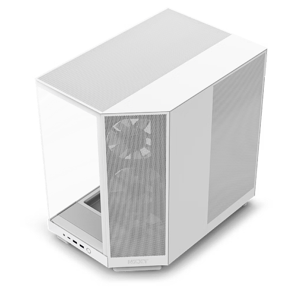 NZXT H6 Flow RGB  Caja ATX Cristal templado Blanca