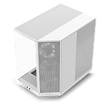 NZXT H6 Flow RGB  Caja ATX Cristal templado Blanca