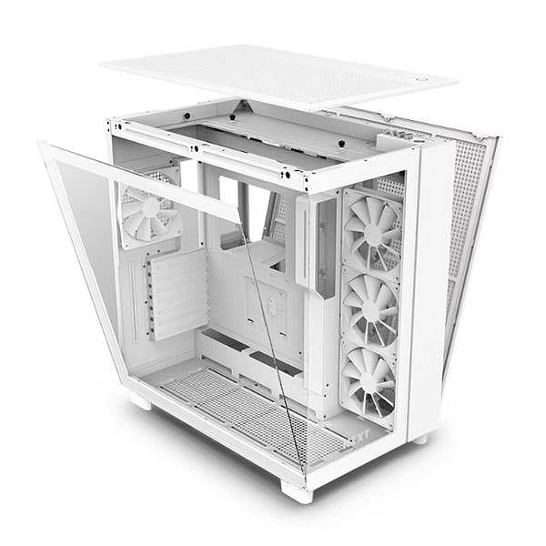 NZXT H9 Flow White ATX  Caja