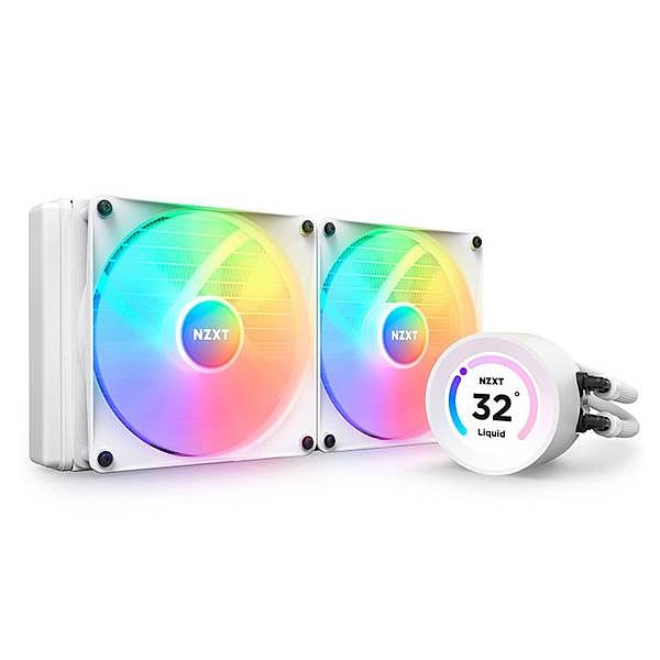 NZXT Kraken 240 RGB LCD  Refrigeración líquida Blanca