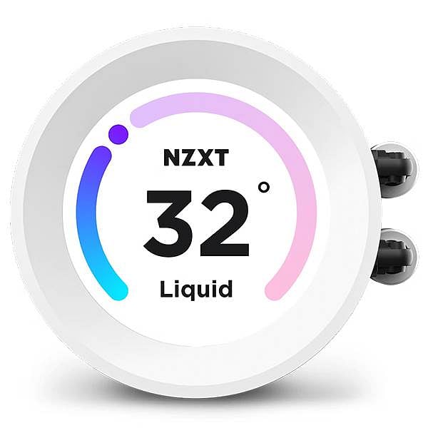 NZXT Kraken Elite 280 RGB LCD  Refrigeración líquida Blanca