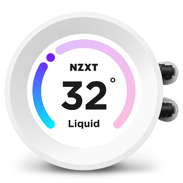 NZXT Kraken Elite 360 RGB LCD  Refrigeración líquida Blanca