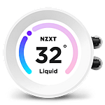 NZXT Kraken Elite 360 RGB LCD  Refrigeración líquida Blanca