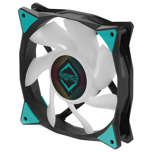 IcebergThermal Icegale ARGB Negro 12cm  Ventilador