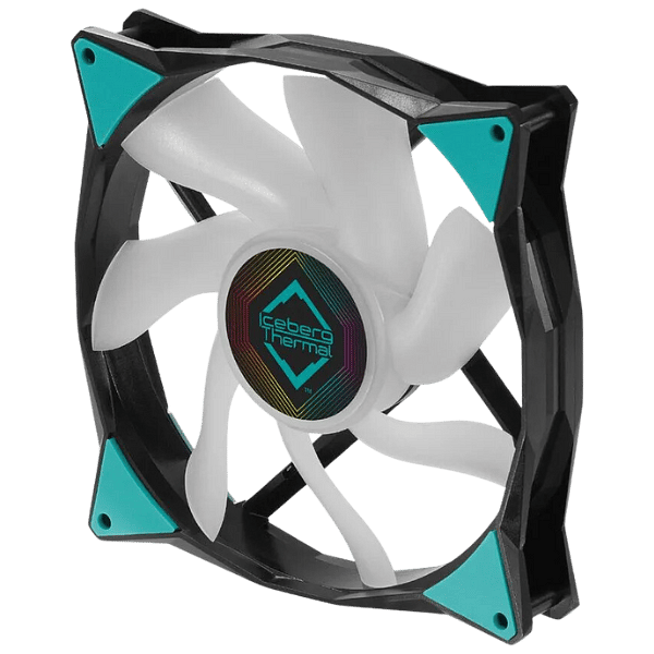 IcebergThermal Icegale ARGB Negro 14cm  Ventilador