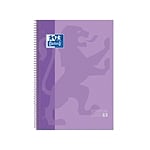 Cuaderno Oxford Espiral A4 Tapa Extradura 80h 90gr Violeta