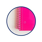 Cuaderno Oxford Espiral A4 Tapa Extradura 80h 90gr Rosa