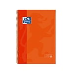 Cuaderno Oxford Espiral A4 Tapa Extradura 80h 90gr Naranja