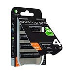 Panasonic Eneloop Pro AA  Pack de 4 pilas 2500mAh  Pilas Recargables NIMH