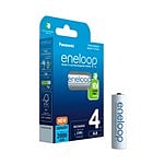 Panasonic Eneloop AA  Pack de 4 pilas 2000mAh  Pilas Recargables NIMH