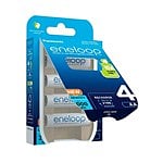 Panasonic Eneloop AA  Pack de 4 pilas 2000mAh  Pilas Recargables NIMH