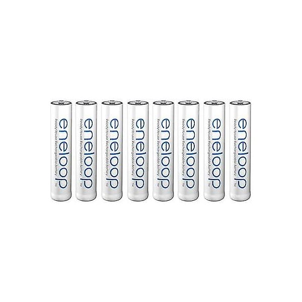 Panasonic Eneloop AAA 750mAh x8  Pilas