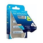 Panasonic Eneloop AAA  Pack de 4 pilas 800mAh  Pilas Recargables NIMH