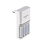 Panasonic Eneloop Cargador Universal SmartPlus Charger  Pack 4 pilas 2000mAh  Pack Pilas Recargables NIMH